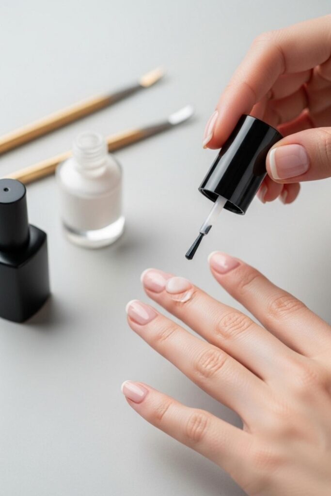 Apply a Strengthening Base Coat Every Few Days