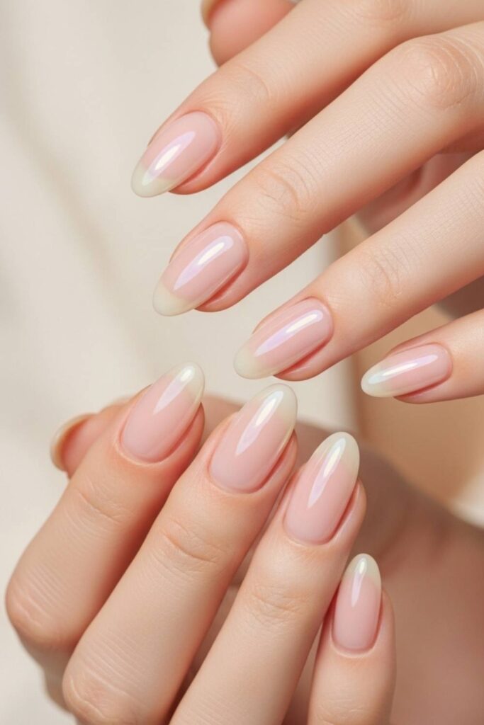 Barely-There Tinted Gel with Iridescent Shift