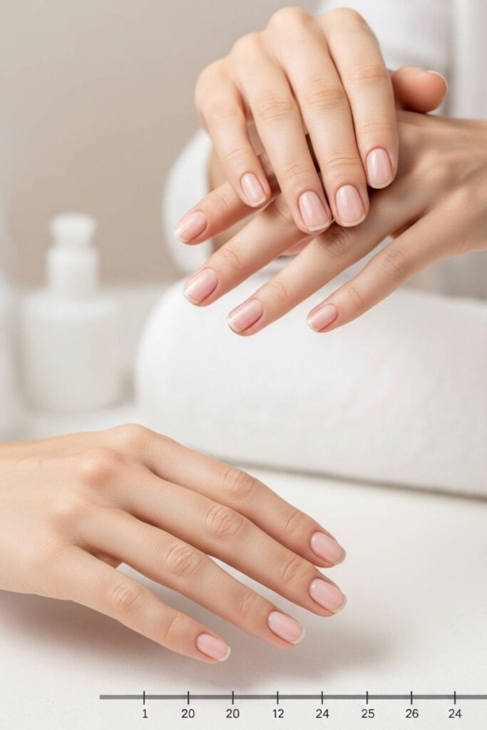 Be Patient  Nails Grow About 3mm Per Month