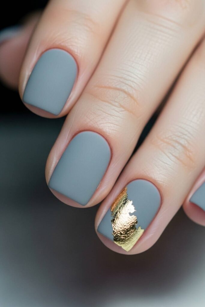 Stone Gray with a Foil Fleck Detail