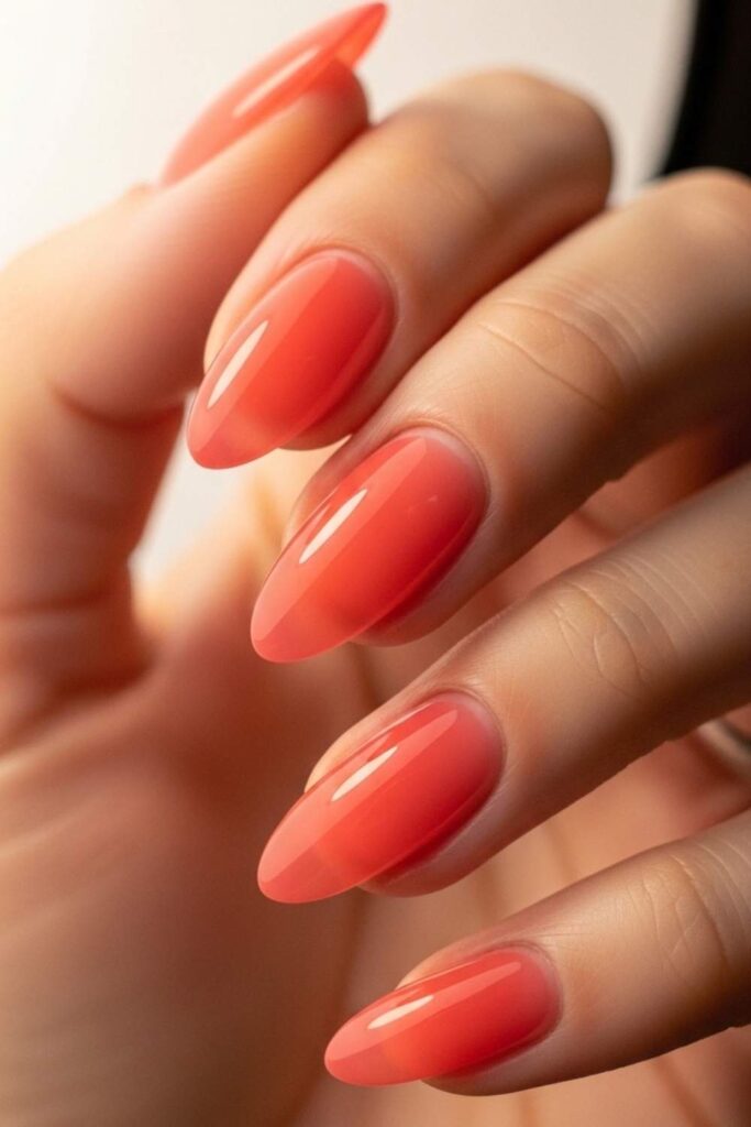 Coral with a Jelly Overlay and No Other Detail