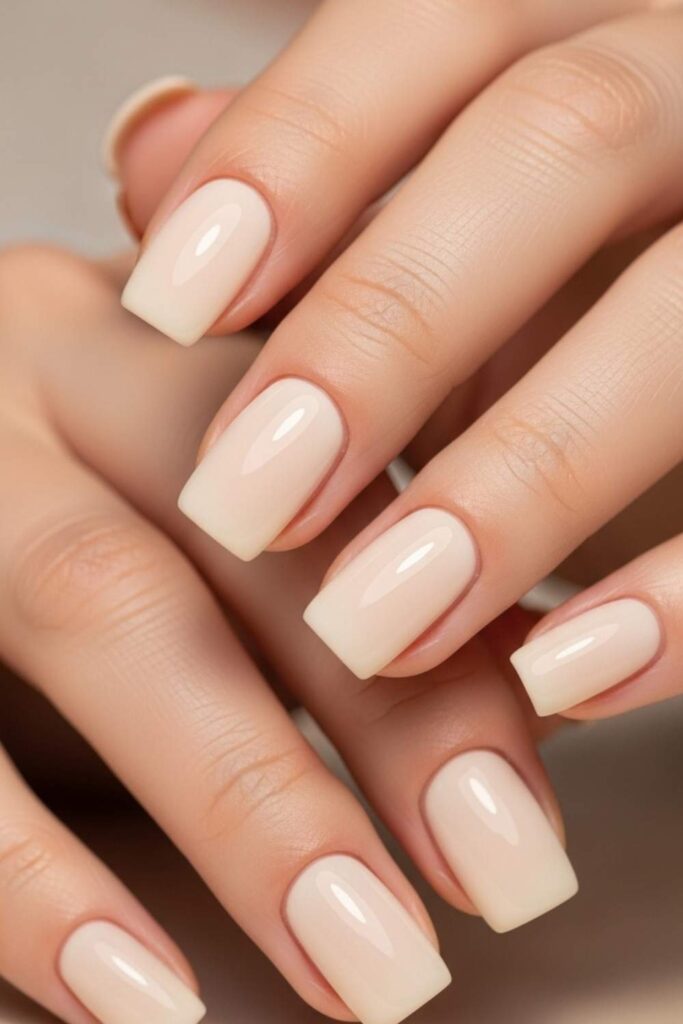 Creamy Off-White with a Soft Satin Finish