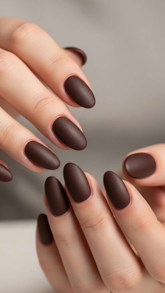 Deep Espresso Oval with Satin Finish