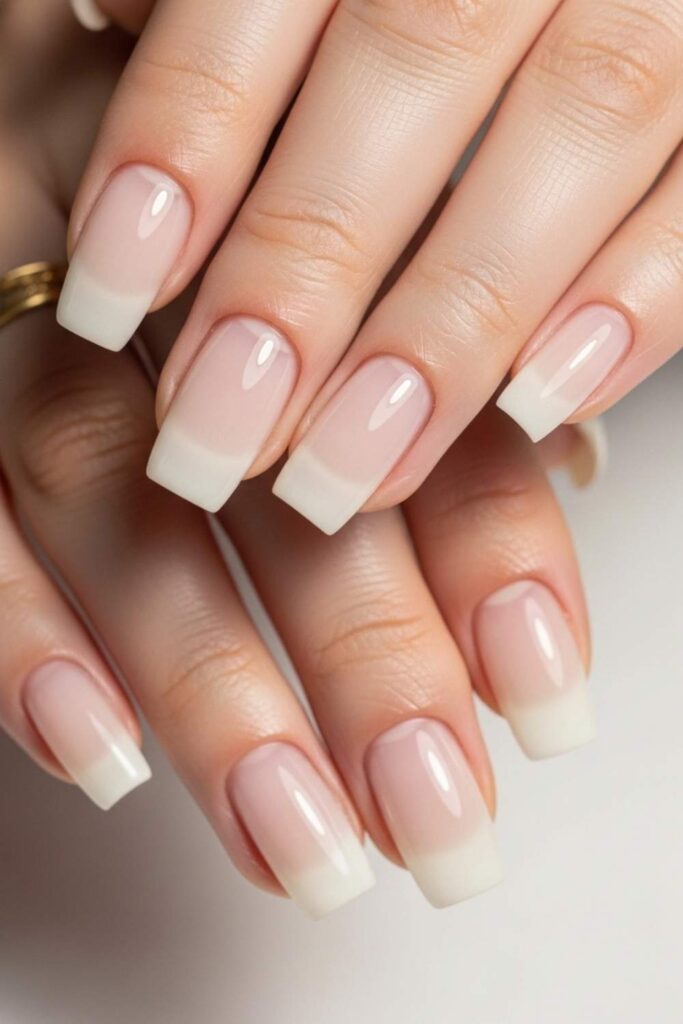 15 Natural Gel Nails Ideas That Look Expensive Without Trying Too Hard 18 Full Milky Glass Gel with No Color Just Perfection