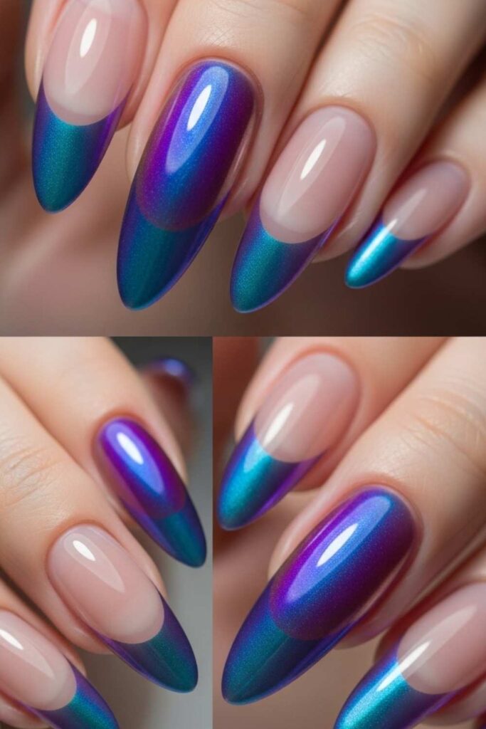 Iridescent Duochrome Tips That Shift Color