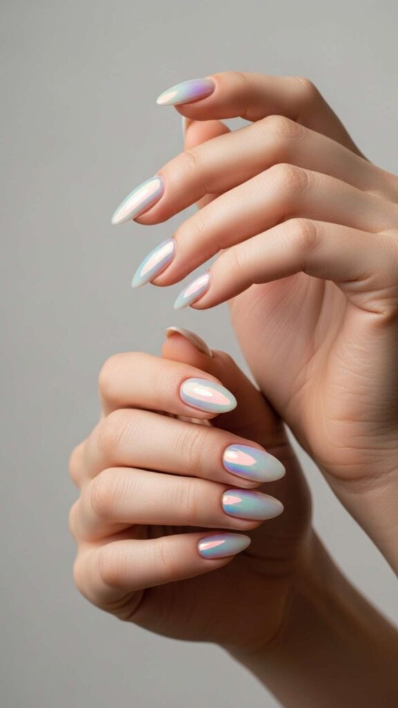 Iridescent Topcoat Over Any Color You Already Have