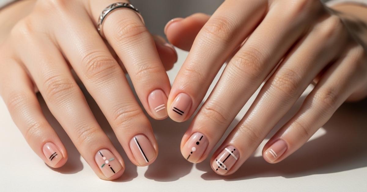 Minimalist Nail Art Designs for Short
