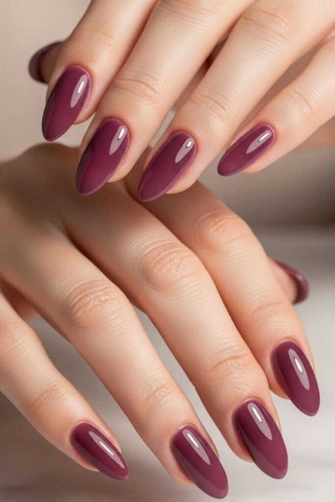 Mulberry Purple with Glossy Jelly Finish