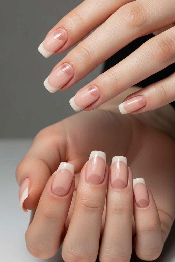 Negative Space Half-Moon at the Base