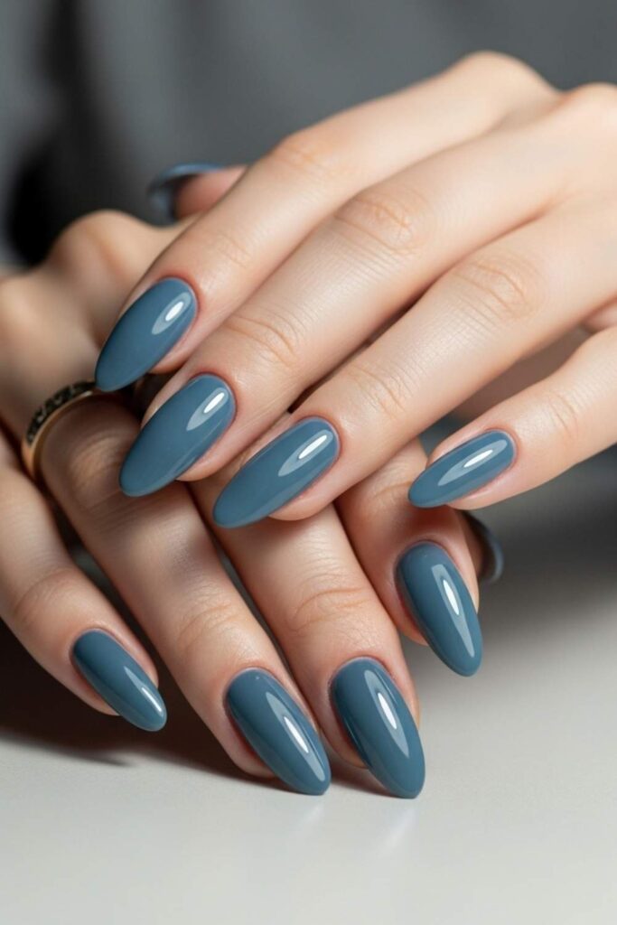 Slate Gray Gel with a High-Shine Finish