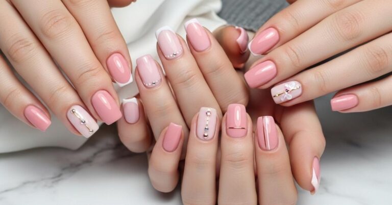 Soft Pink Nail Designs