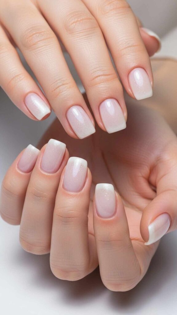 Soft White with a Barely-There Shimmer