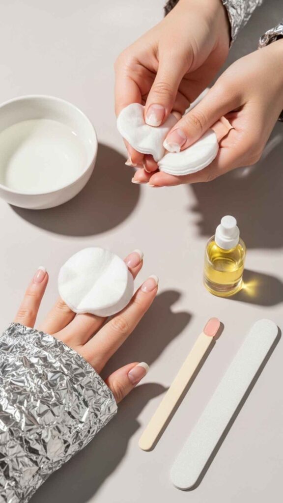 The Right Way to Soak Off Gel at Home