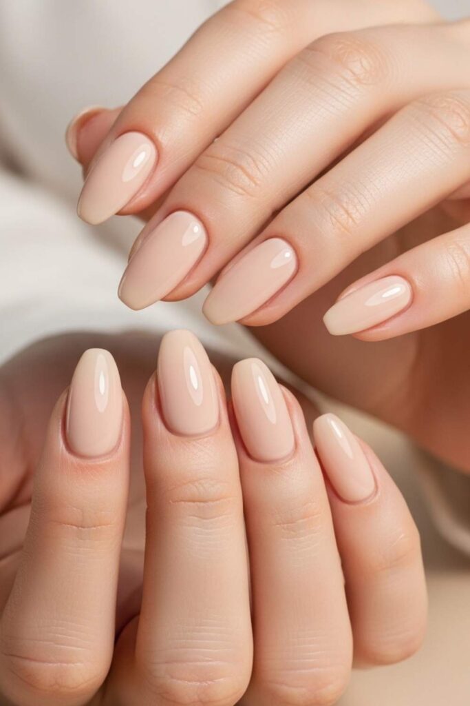 Timeless Buff Nude with High-Gloss Finish