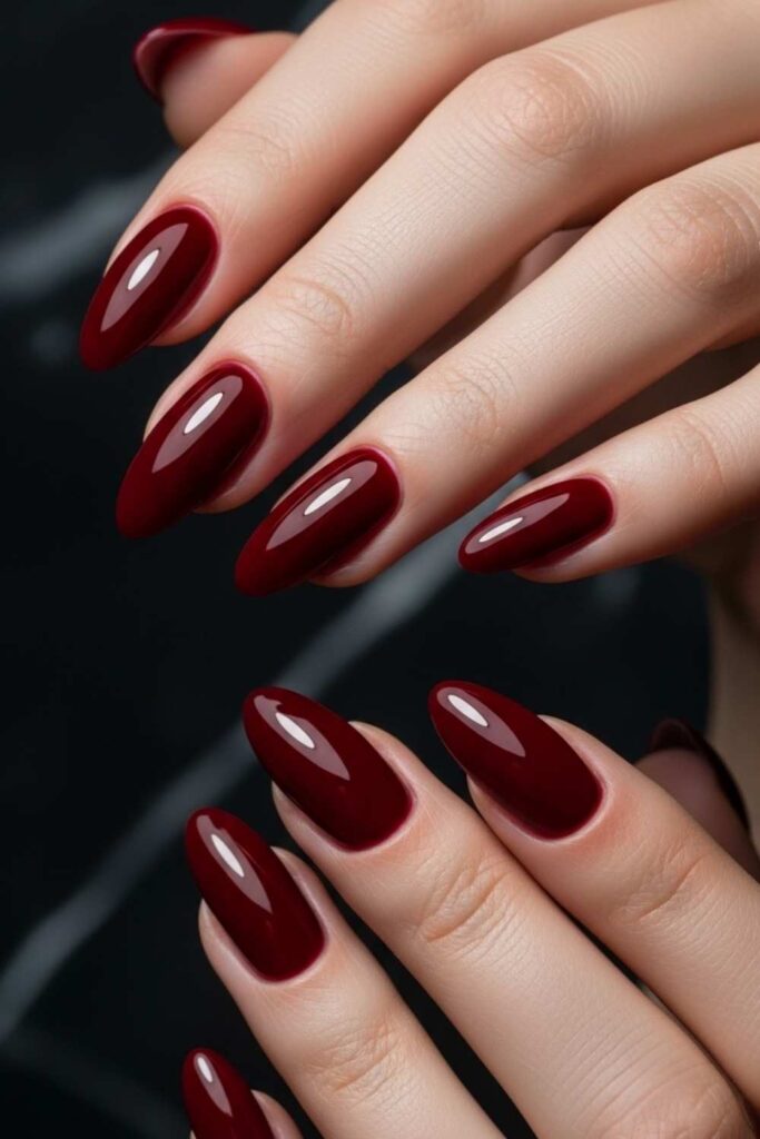 Vampire Red with Glossy Gel Finish