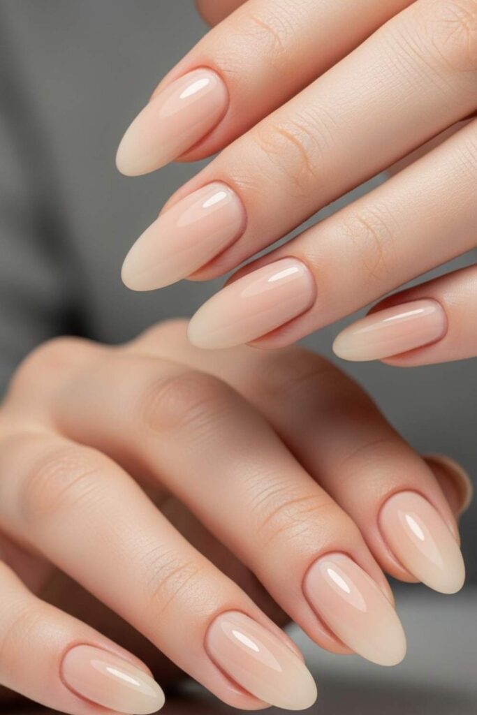 Warm Beige Nude That Disappears into the Skin