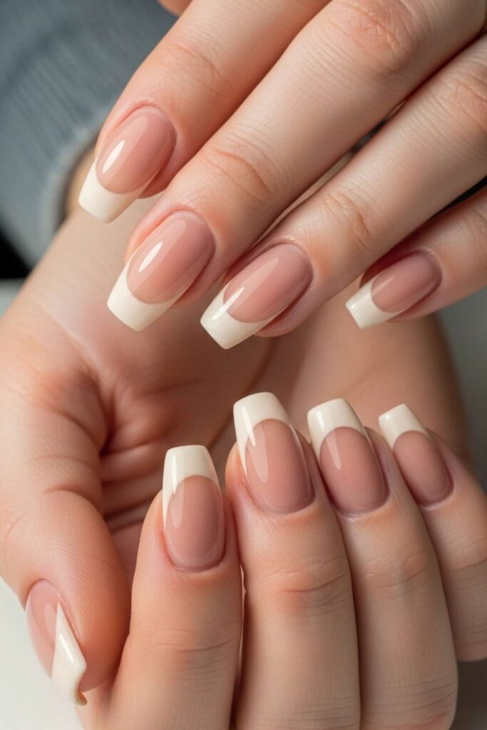 Warm Nude with Asymmetric Half-Moon Cutout Effect