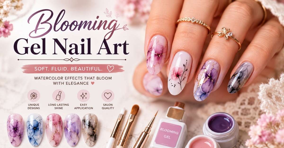 Blooming Gel Nail Art