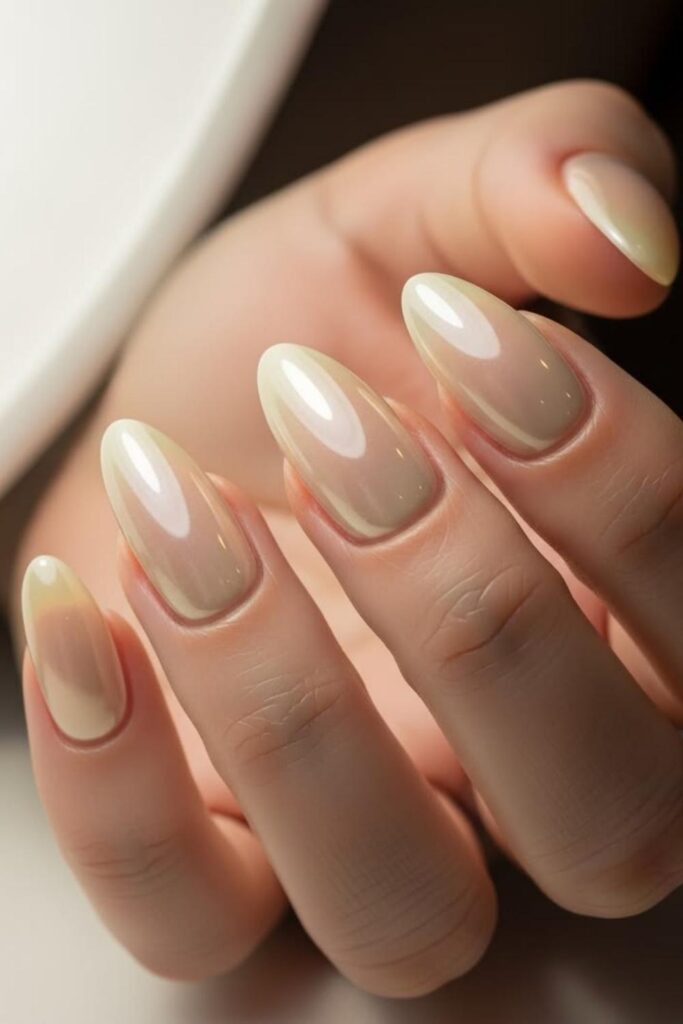 Glazed Donut Chrome in Champagne Gold