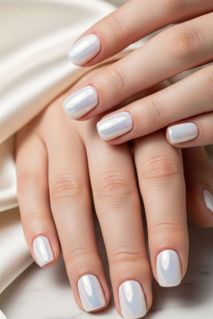 67 Nail Art Tutorial Ideas That Are Actually Worth Saving in 2026 5 Glazed Donut Chrome on Short Nails