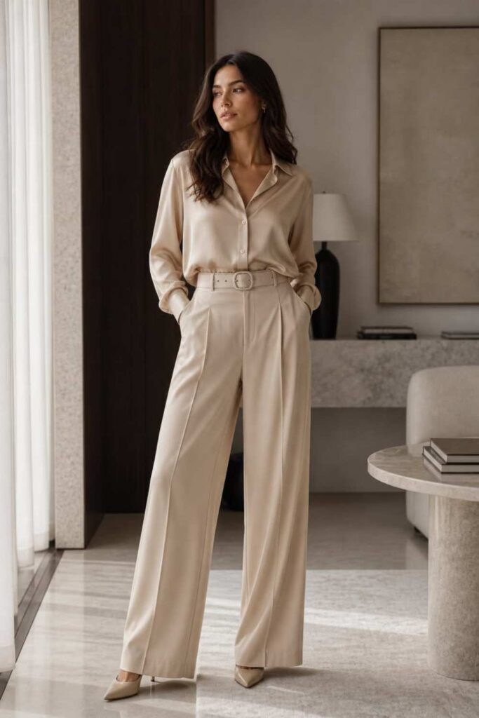 35 Budget Fashion Affordable Outfits That Look Anything But Cheap in 2026 4 Monochrome Beige from Head to Toe