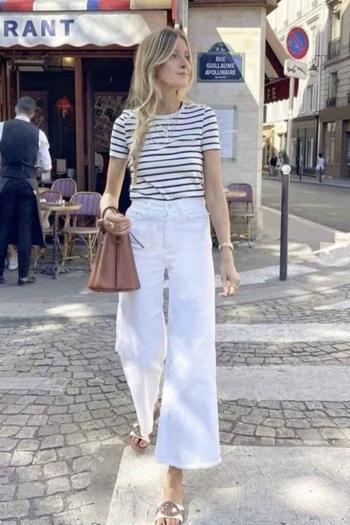 16 Capsule Wardrobe Ideas That Make Getting Dressed Ridiculously Easy in 2026 4 Parisian-Style Summer Capsule (Stripe, Linen, Sandal)