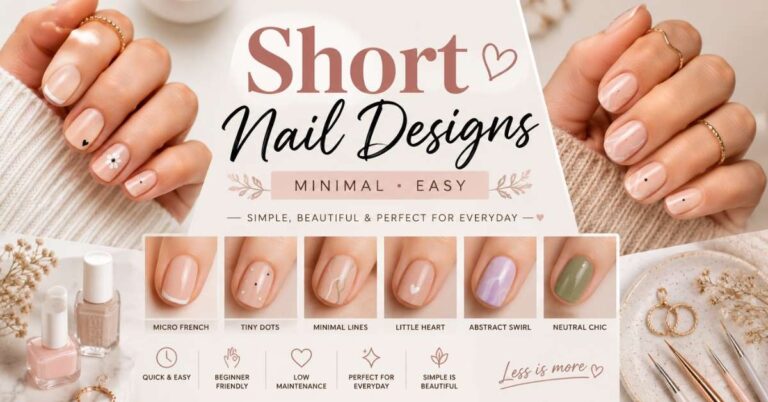 Short Nail Designs Minimal Easy
