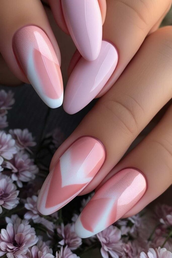 Sponge Gradient Nails on a Makeup Sponge