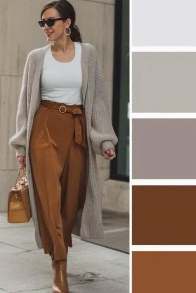 16 Capsule Wardrobe Ideas That Make Getting Dressed Ridiculously Easy in 2026 10 The Bold Neutral Capsule (Caramel, Rust, and Chocolate)