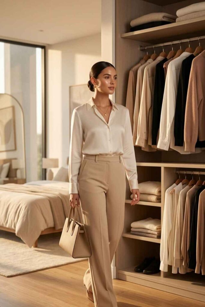 16 Capsule Wardrobe Ideas That Make Getting Dressed Ridiculously Easy in 2026 14 The Capsule for Petite Frames (Proportion-Led Dressing)