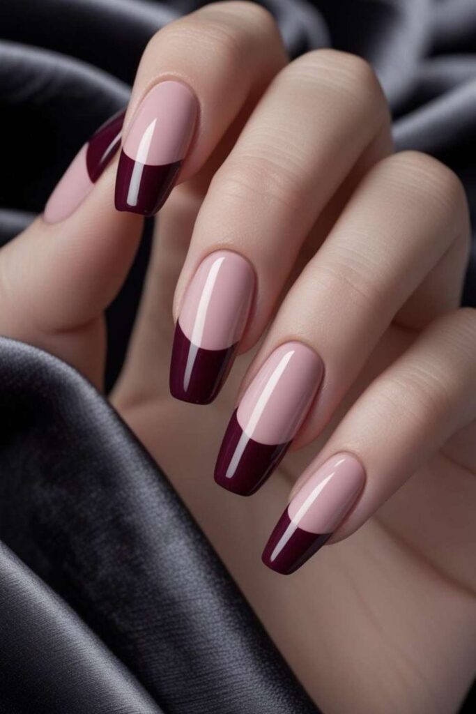 39 Quick Nail Designs Easy Enough to Do at Home (That Actually Look Salon-Done) 13 Two-Toned Split Nails Down the Middle