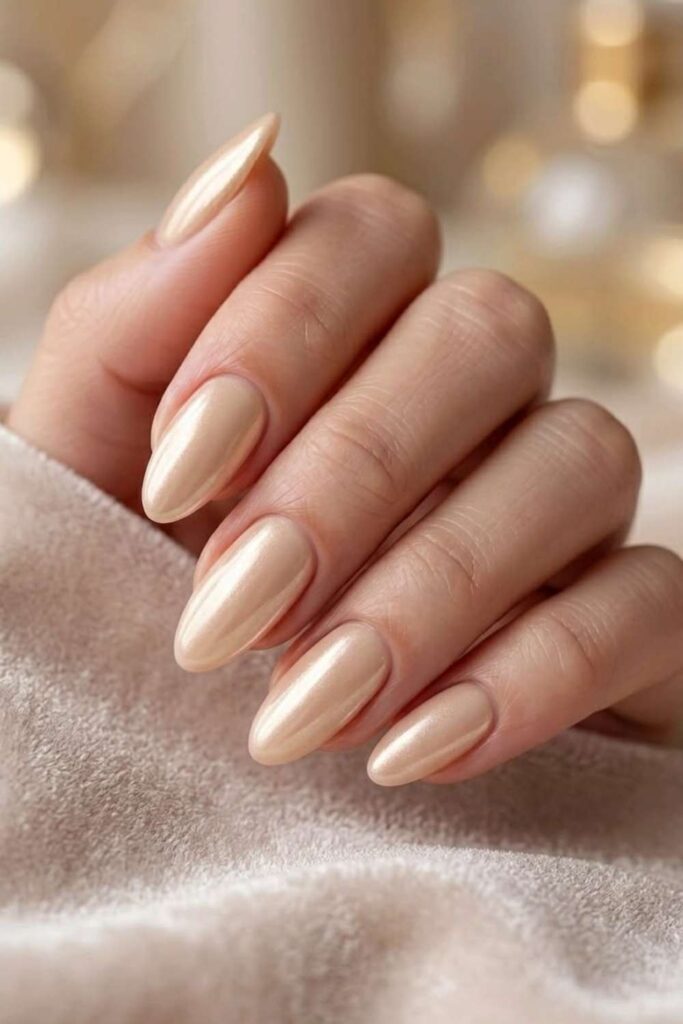 29 Summer Nail Ideas That Look Expensive Without Trying Too Hard 9 Warm Sand with a Textured Granular Topcoat