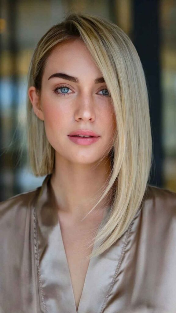 Asymmetrical Bob Haircut