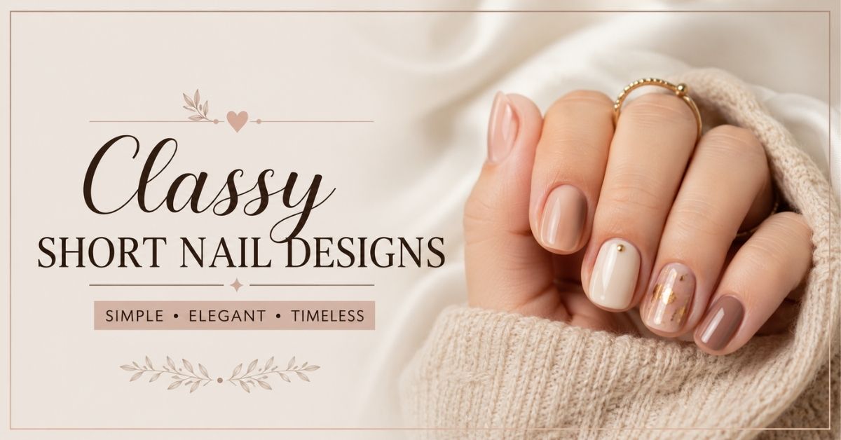 Classy Short Nail Designs
