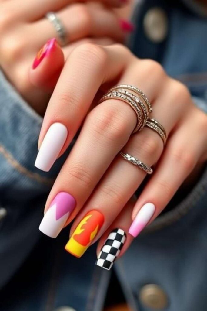 35 Stunning Nail Designs You'll Absolutely Want to Copy This Year 2026 7 Colorful Nail Designs for Bold Manicures