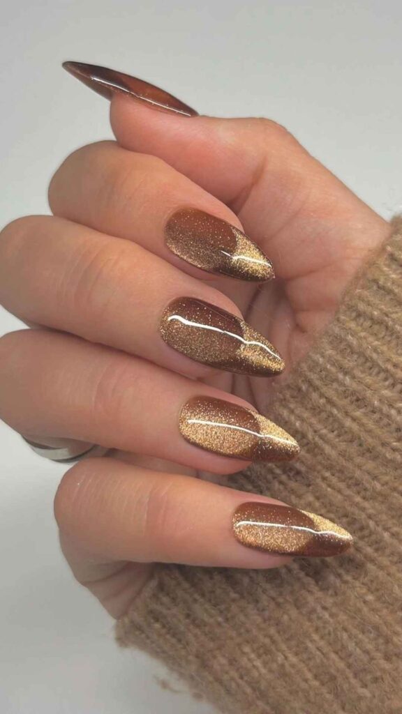 Fall Cat Eye Nails for Cozy Seasonal Looks