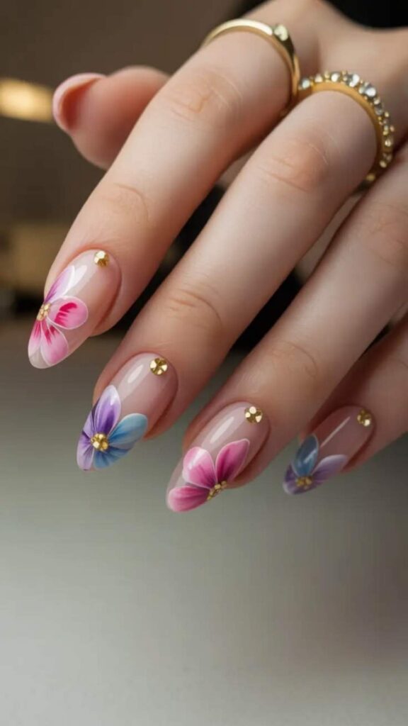 67 Best summer nail colors & Trending Designs for 2026 7 Floral & Nature-Inspired Summer Nail Inspo