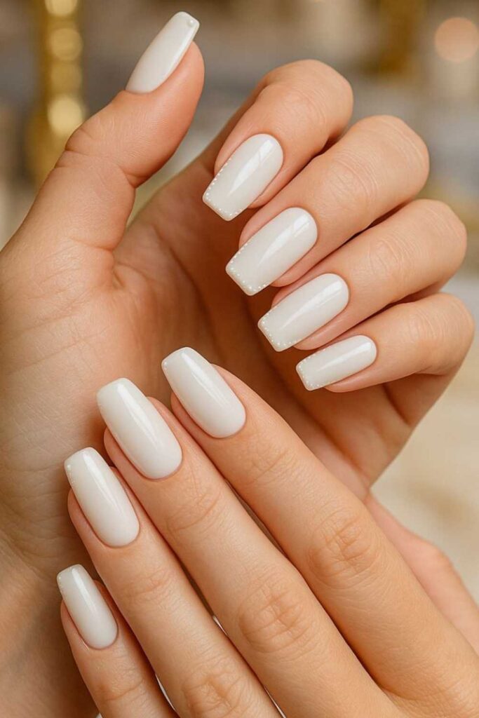 How to Apply White Nail Polish Without Streaks or Bubbles