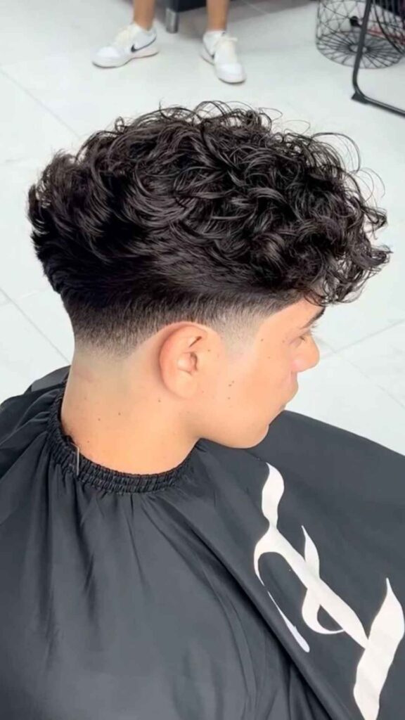How to Ask Your Barber for a Curly Taper Fade