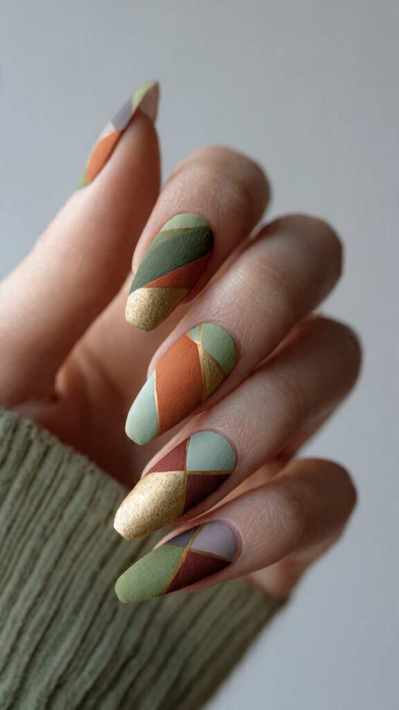 45 Trendy Simple Nail Designs That Look Chic and Stylish in 2026 7 Modern Abstract Nail Designs