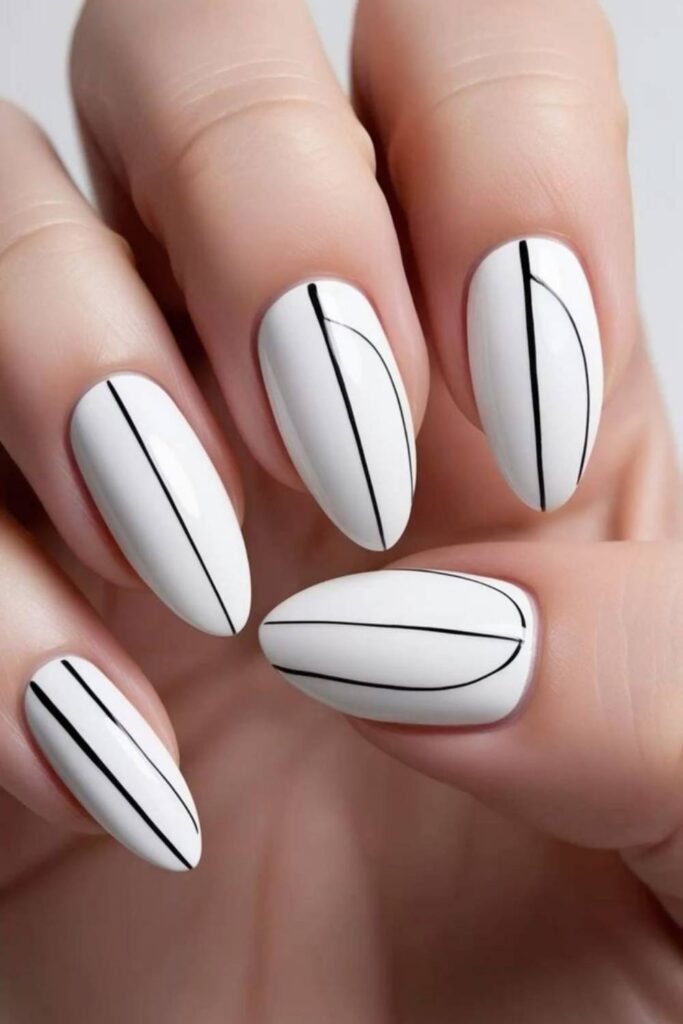 45 Best White Nails Ideas for Every Season and Style in 2026 7 Modern White Nail Art Designs