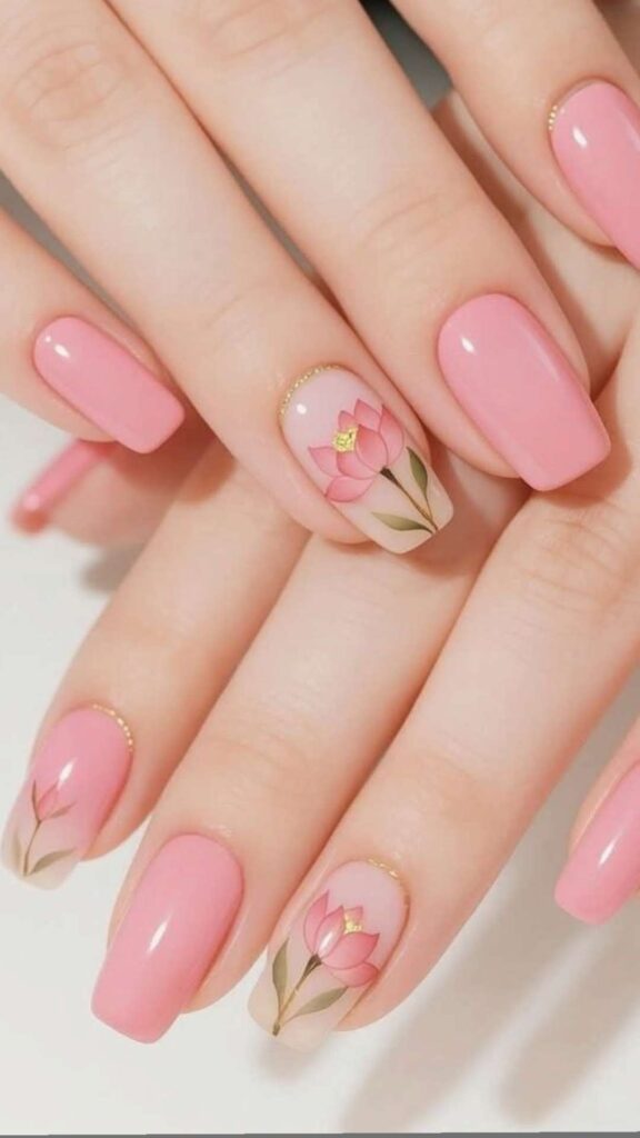 Spring Nail Designs: 75 Trendy Ideas, Colors & Styles for 2026 6 Spring Flower Nail Designs & Floral Nail Art