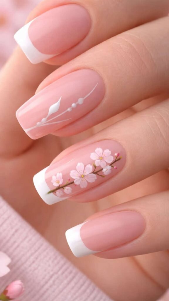Spring Nail Designs: 75 Trendy Ideas, Colors & Styles for 2026 7 Spring French Tip Nail Designs