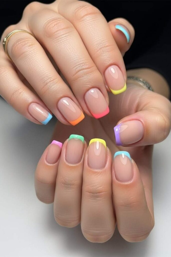 Summer Nail Designs: 75 Trendy Ideas for 2026 That You'll Want to Try Right Now 6 Summer French Tip Nail Designs