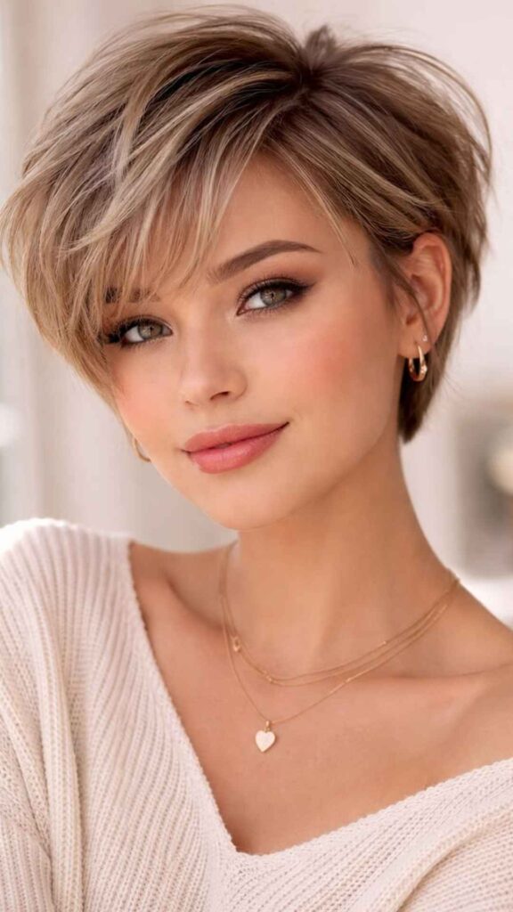 Trendy Bixie Cut