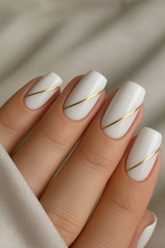 45 Best White Nails Ideas for Every Season and Style in 2026 5 White Short Nails That Look Chic and Modern