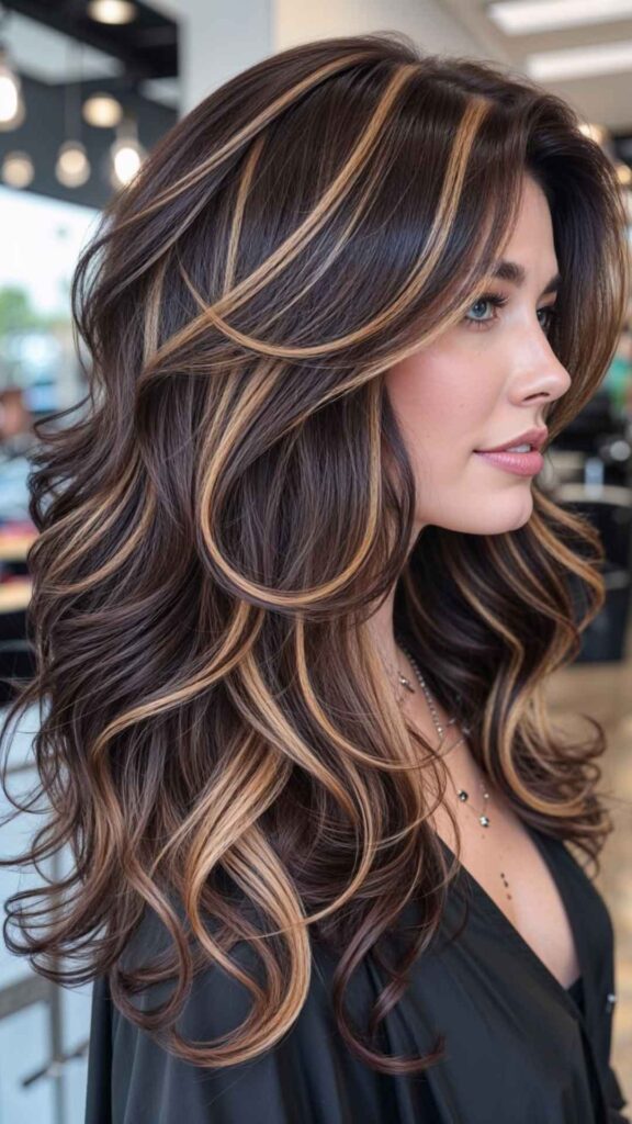 30 Stunning Brown Hair With Highlights Ideas to Inspire Your Next Look (2026) 4 30 Best Brown Hair With Highlights Ideas