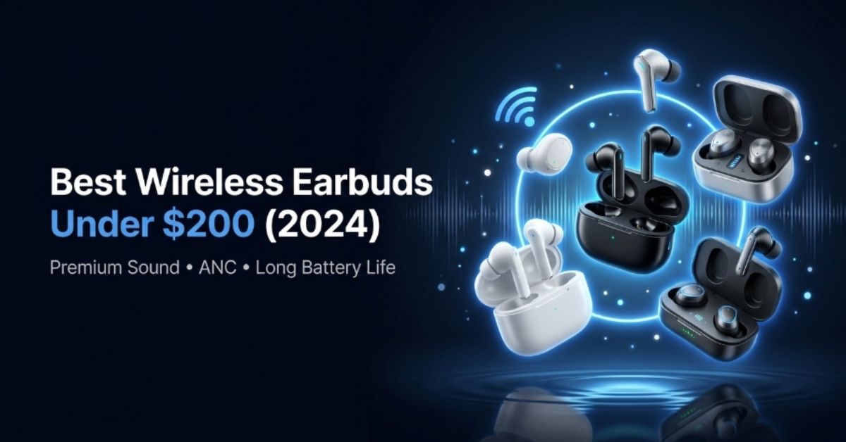 Best Wireless Earbuds Under 200 Dollars 2024