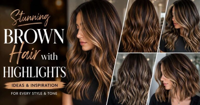 Brown Hair With Highlights