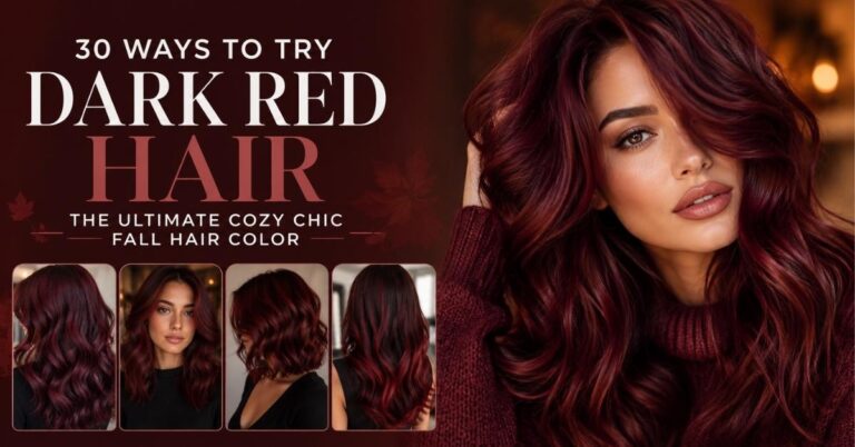 Dark Red Hair
